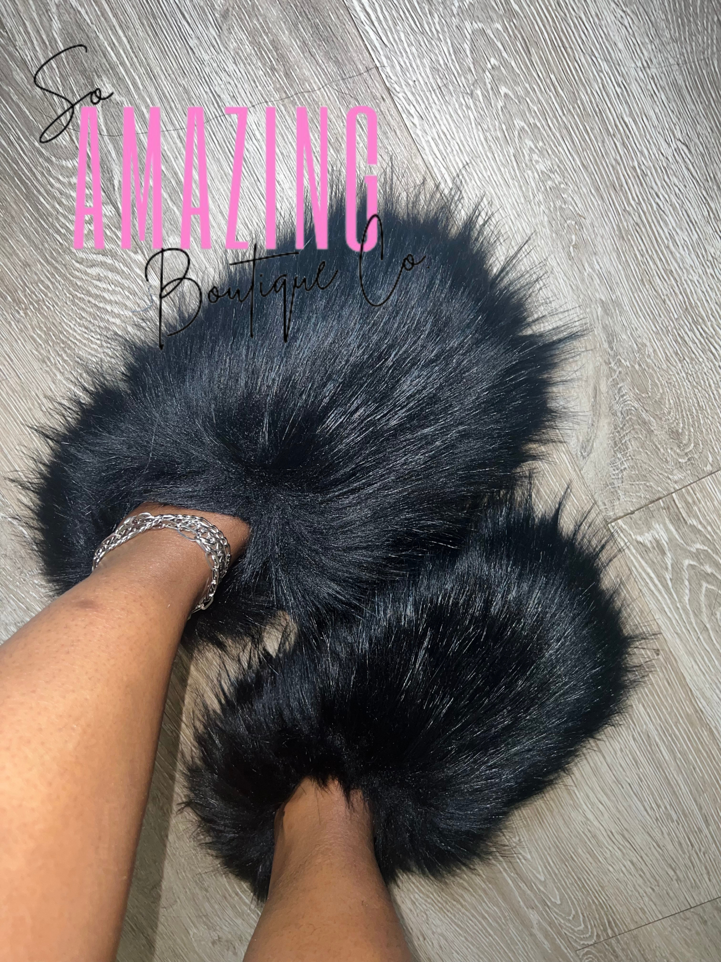 So Amazing Fur Slippers