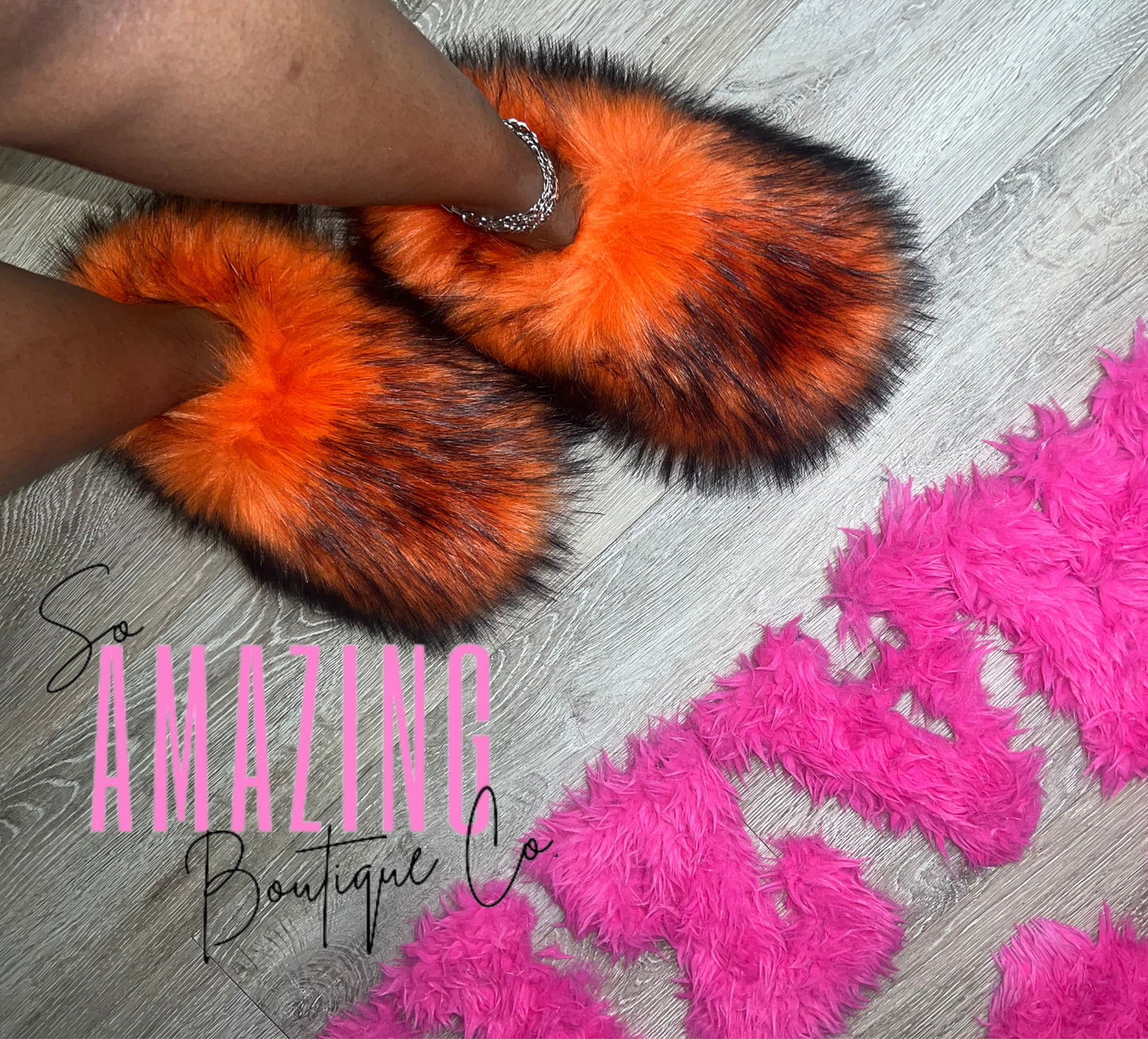 So Amazing Fur Slippers