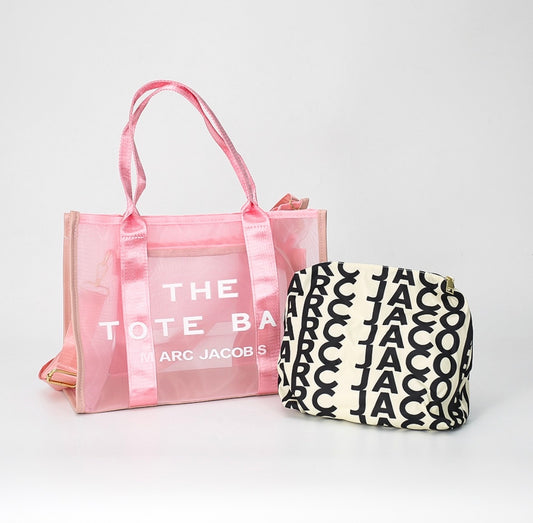 Pink tote