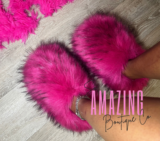 So Amazing Fur Slippers